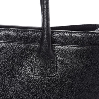 Chanel Calfskin Cerf Executive Shopper Tote Black 13 of 18