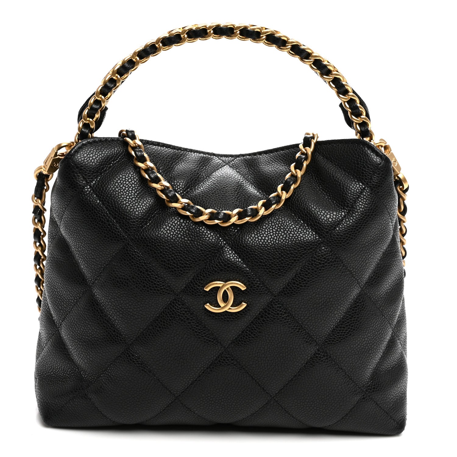 Chanel Caviar Quilted Chanel Way Clutch With Chain Black 1 of 10