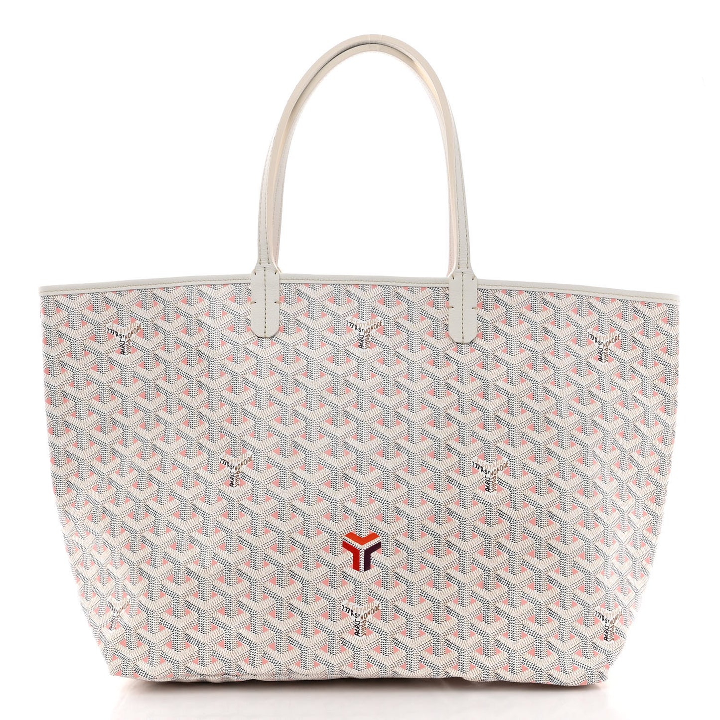 Goyardine Saint Louis Claire Voie PM White Pink