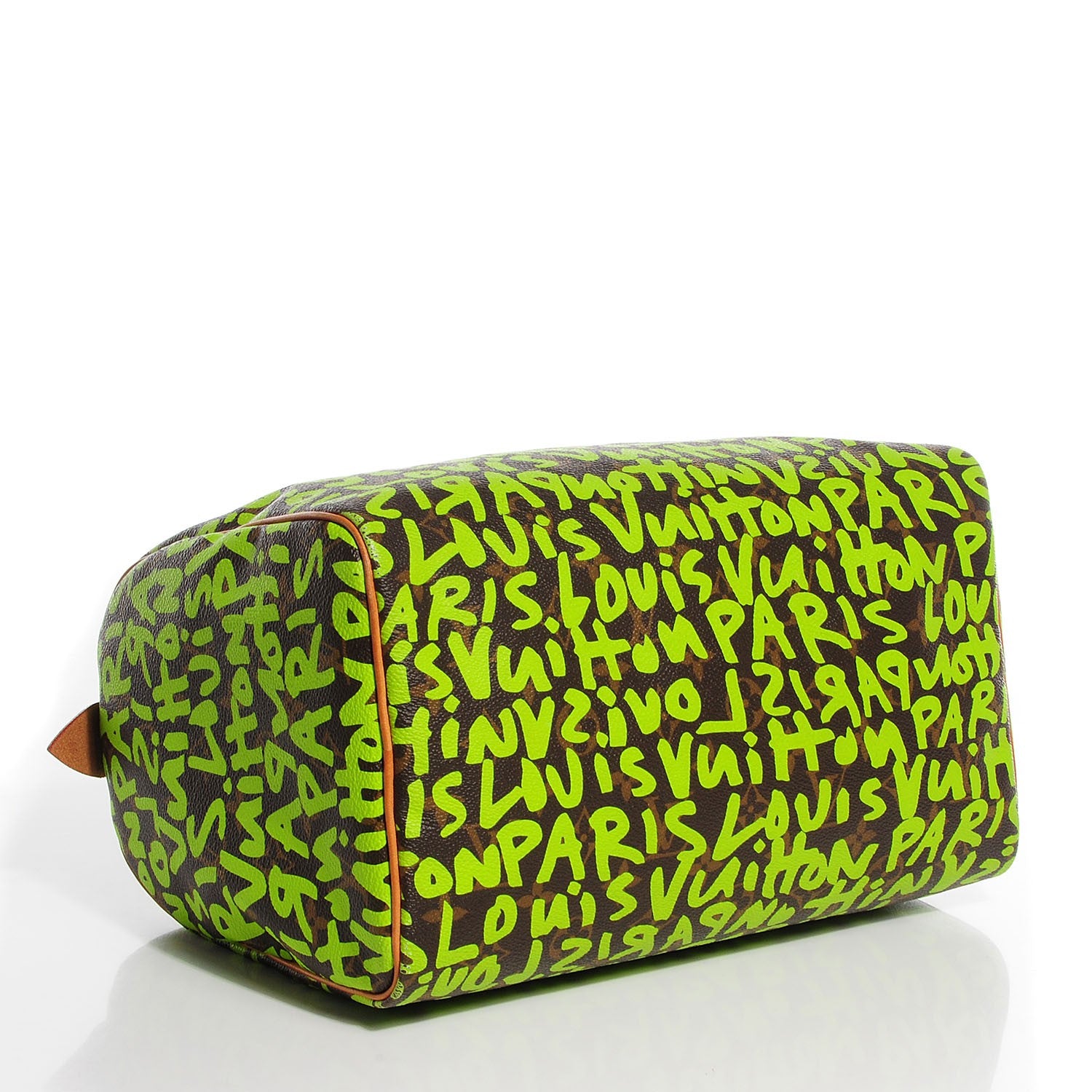 Louis Vuitton Monogram Graffiti Speedy 30 Green 4 of 7