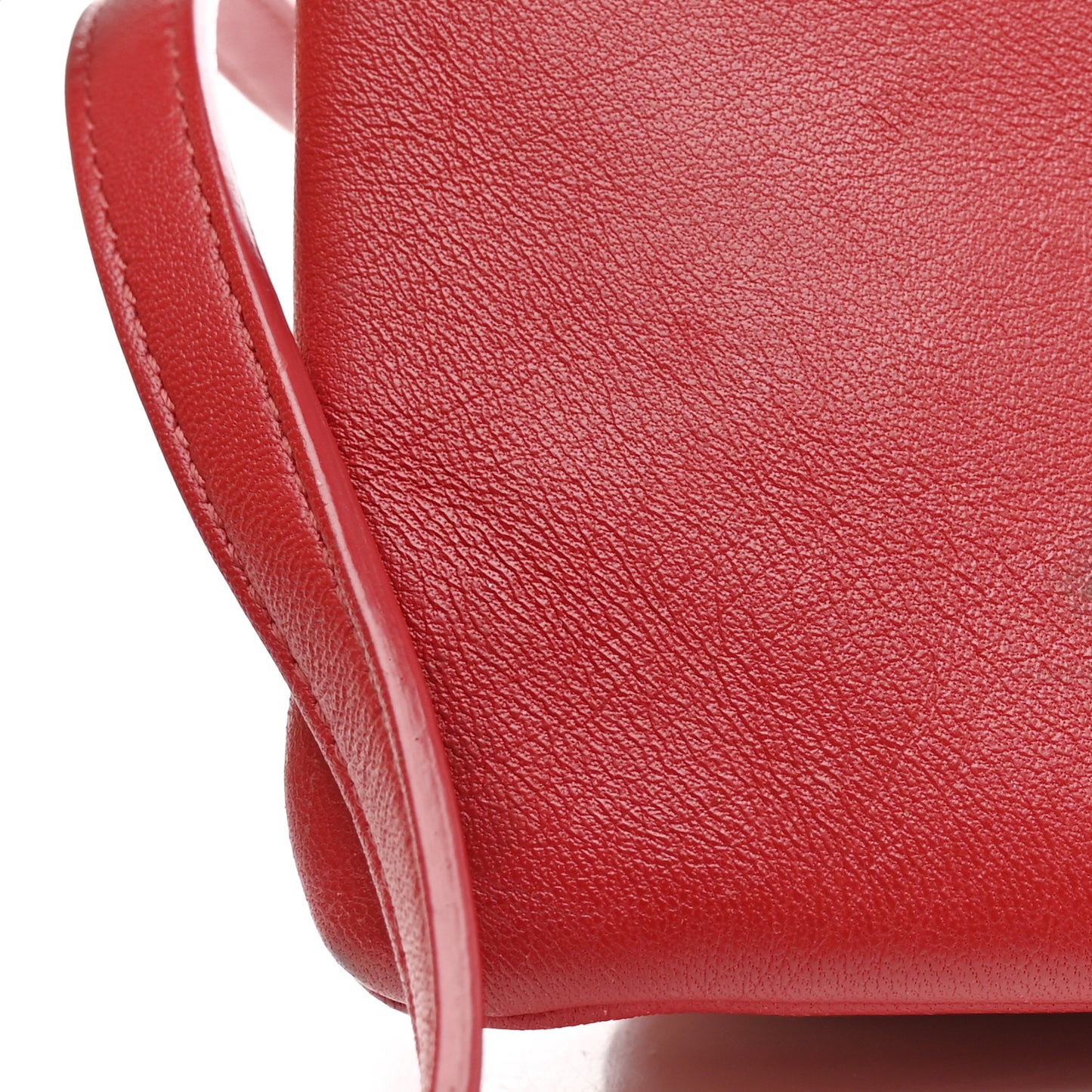 Lambskin Large Trio Crossbody Bag Red