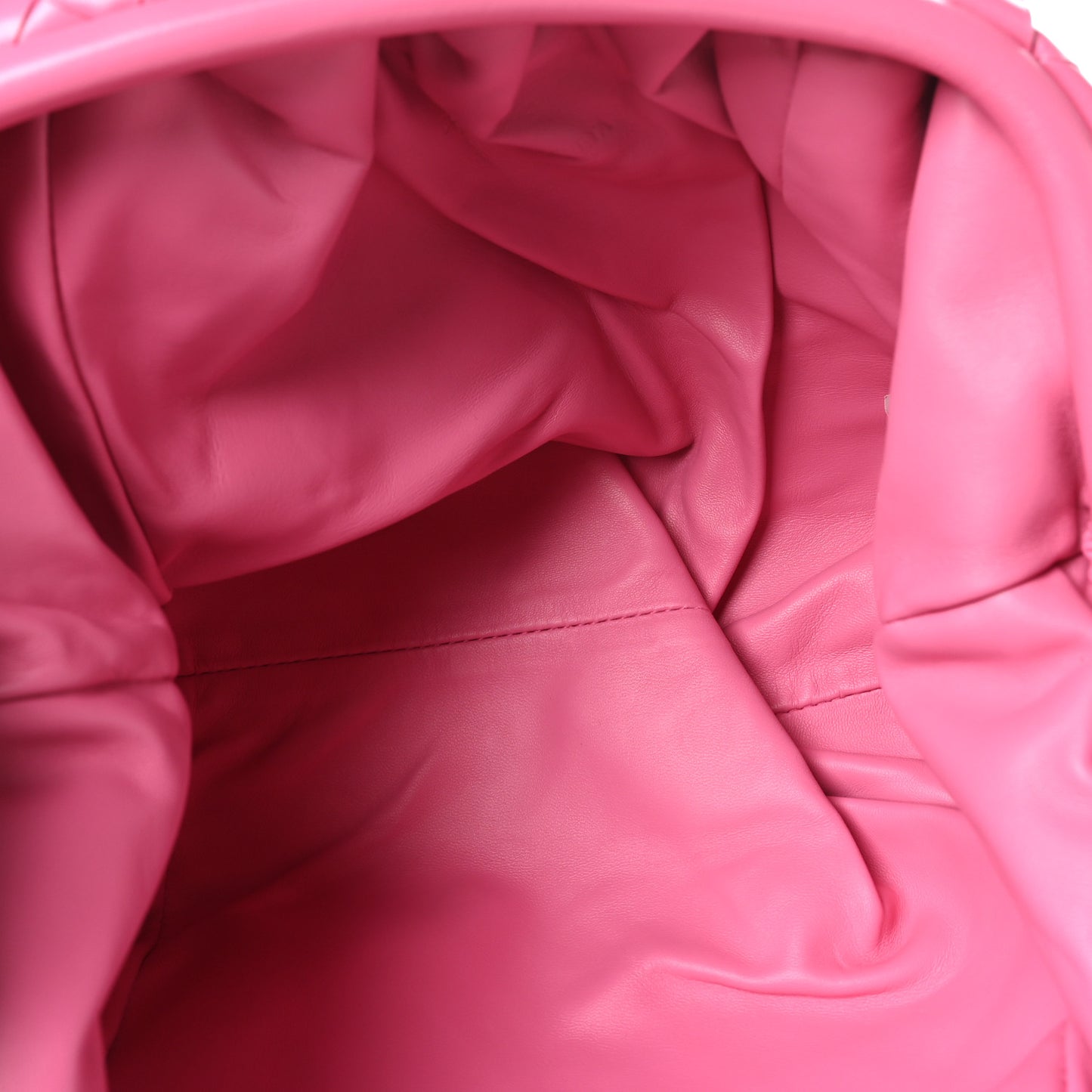 Nappa Maxi Intrecciato The Pouch Oversized Clutch Pink