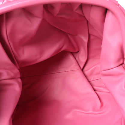 Bottega Veneta Nappa Maxi Intrecciato The Pouch Oversized Clutch Pink 5 of 10