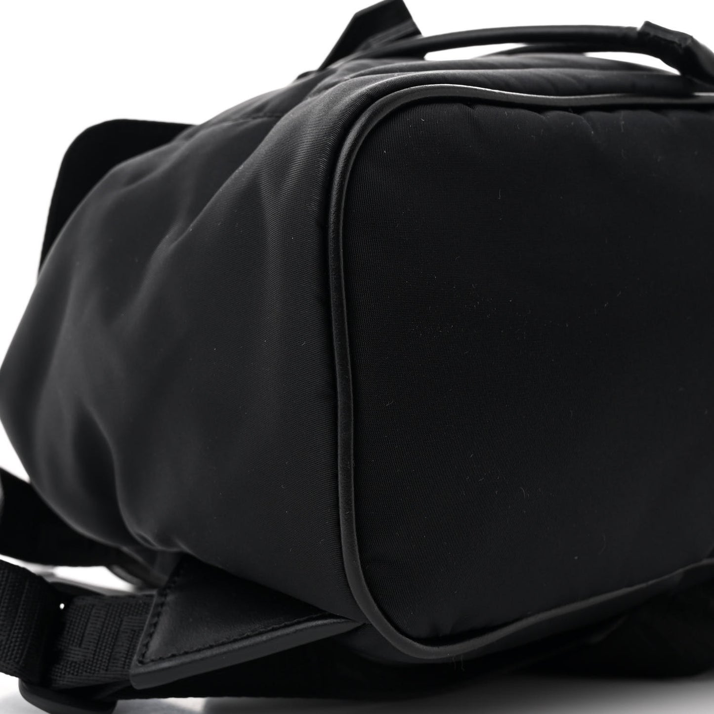 Nylon Medusa Backpack Black