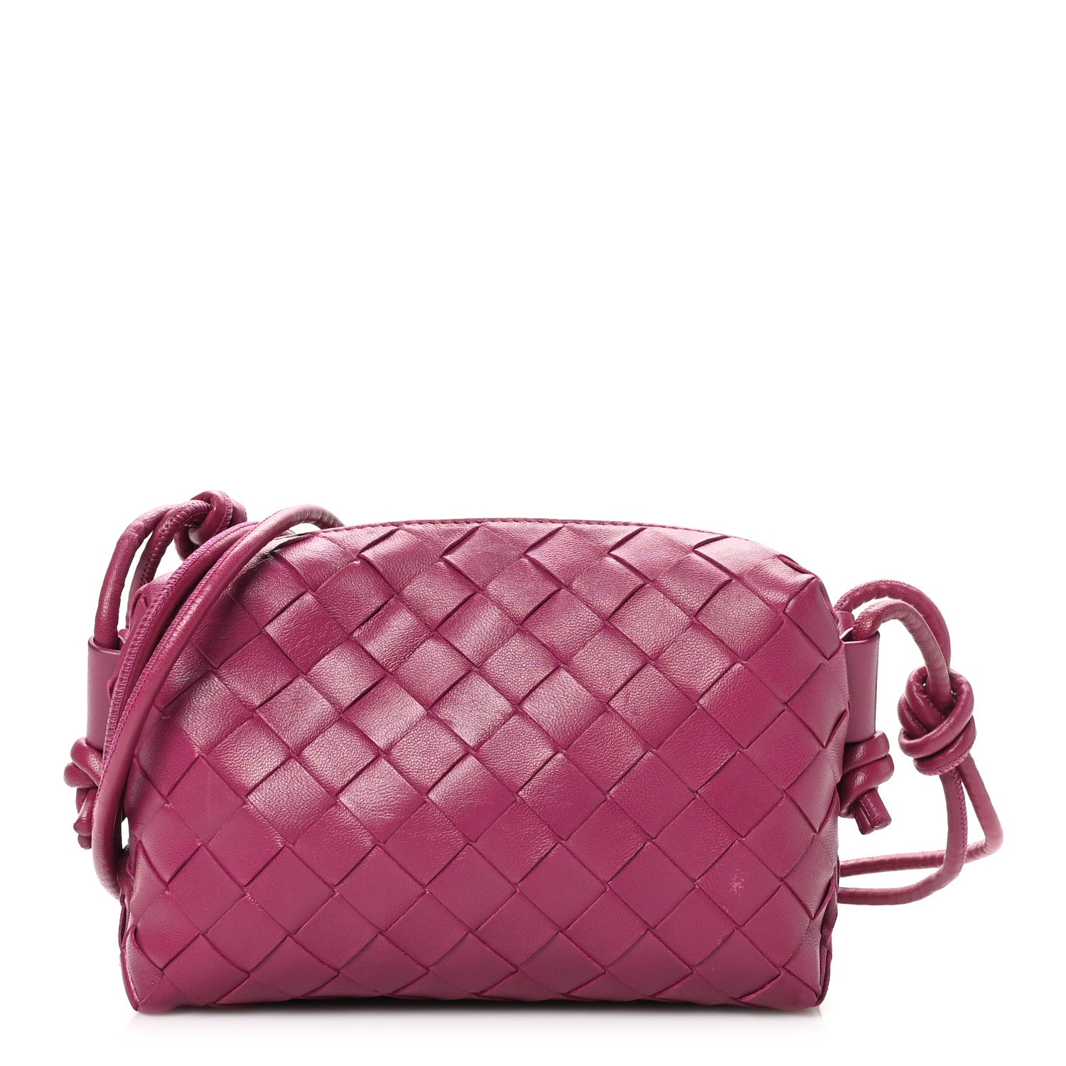 Bottega Veneta Nappa Intrecciato Mini Loop Camera Bag Cinnabar 1 of 9