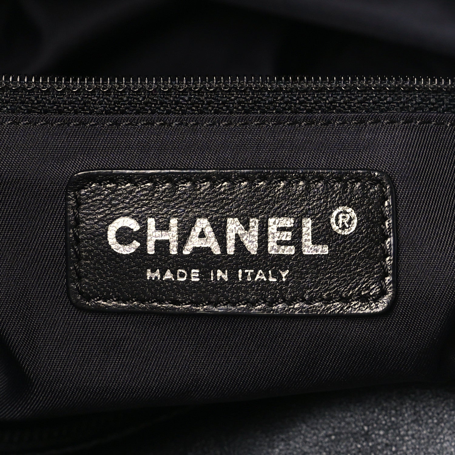Chanel Patent Pony Hair Quilted Paris Biarritz Tote Black 7 of 10