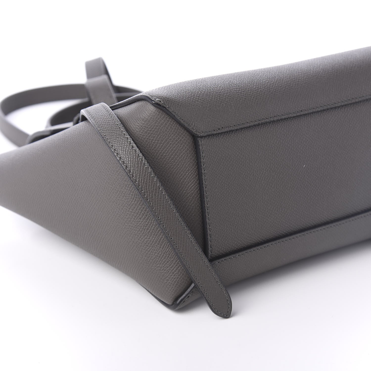 Celine Baby Grained Calfskin Micro Belt Bag Grey 6 of 9