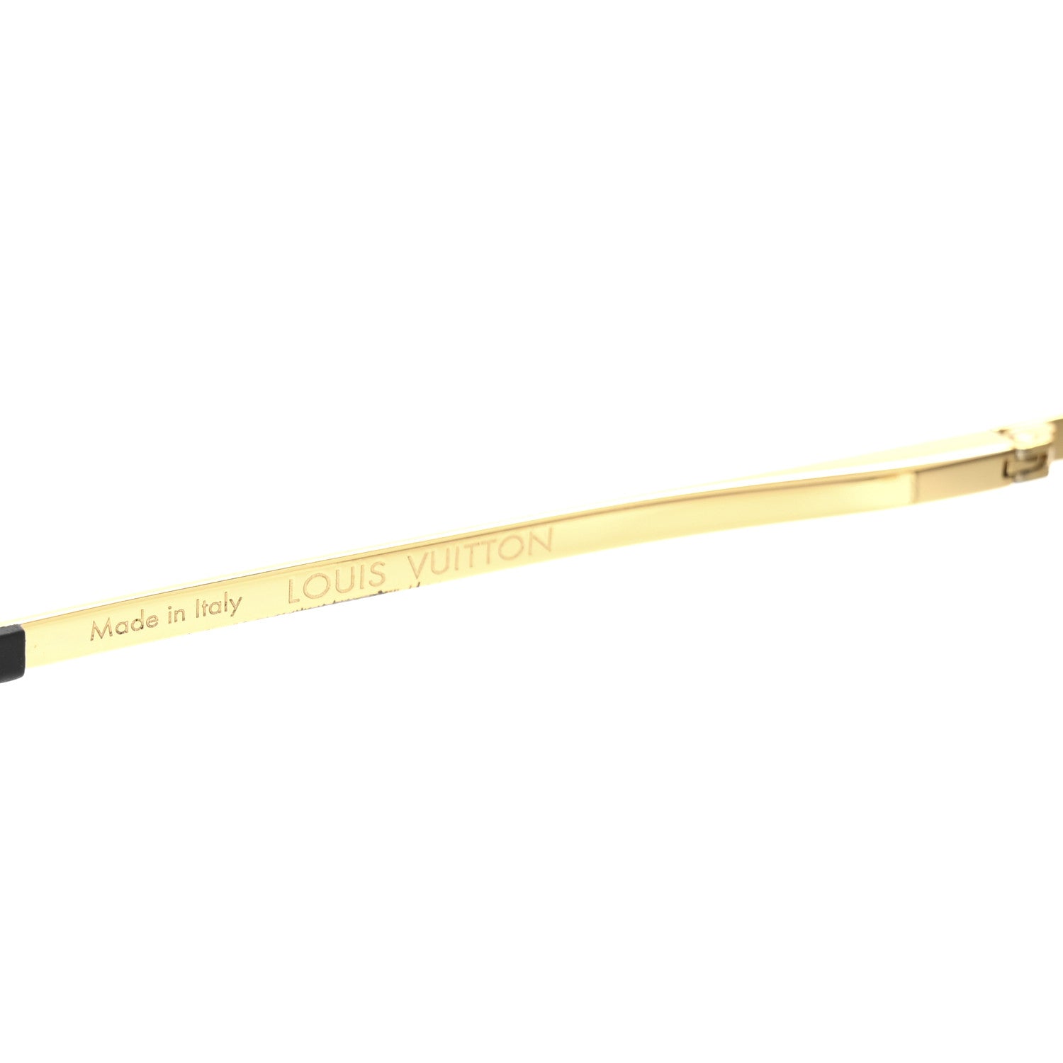 Louis Vuitton Grease Mask Sunglasses Z1045W Gold 5 of 9