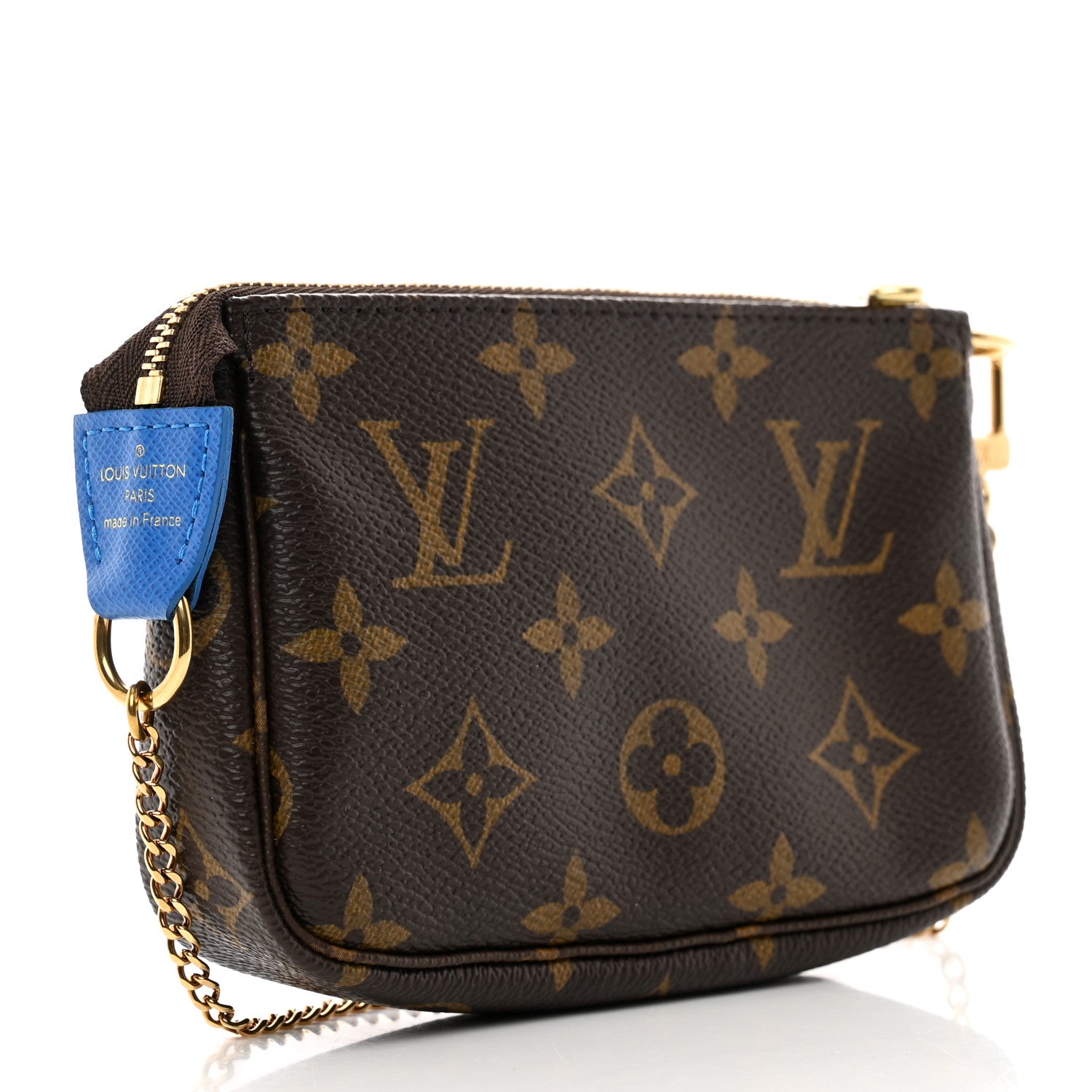 Louis Vuitton Monogram 2019 Christmas Animation Mini Venice Pochette Accessories Blue 3 of 7