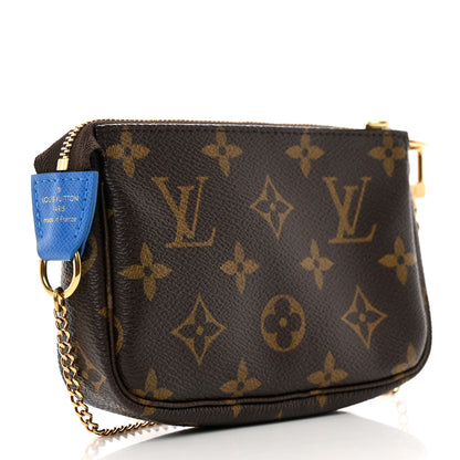 Louis Vuitton Monogram 2019 Christmas Animation Mini Venice Pochette Accessories Blue 3 of 7
