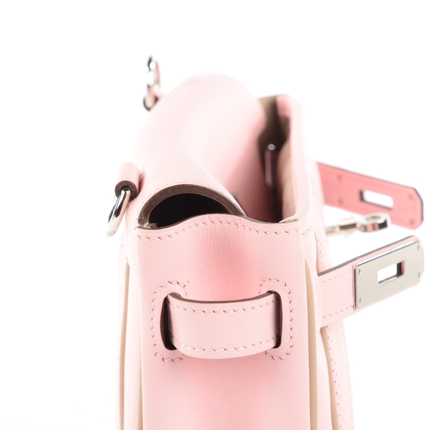 Hermes Swift Mini Sac Berline Sport Rose Sakura 10 of 13