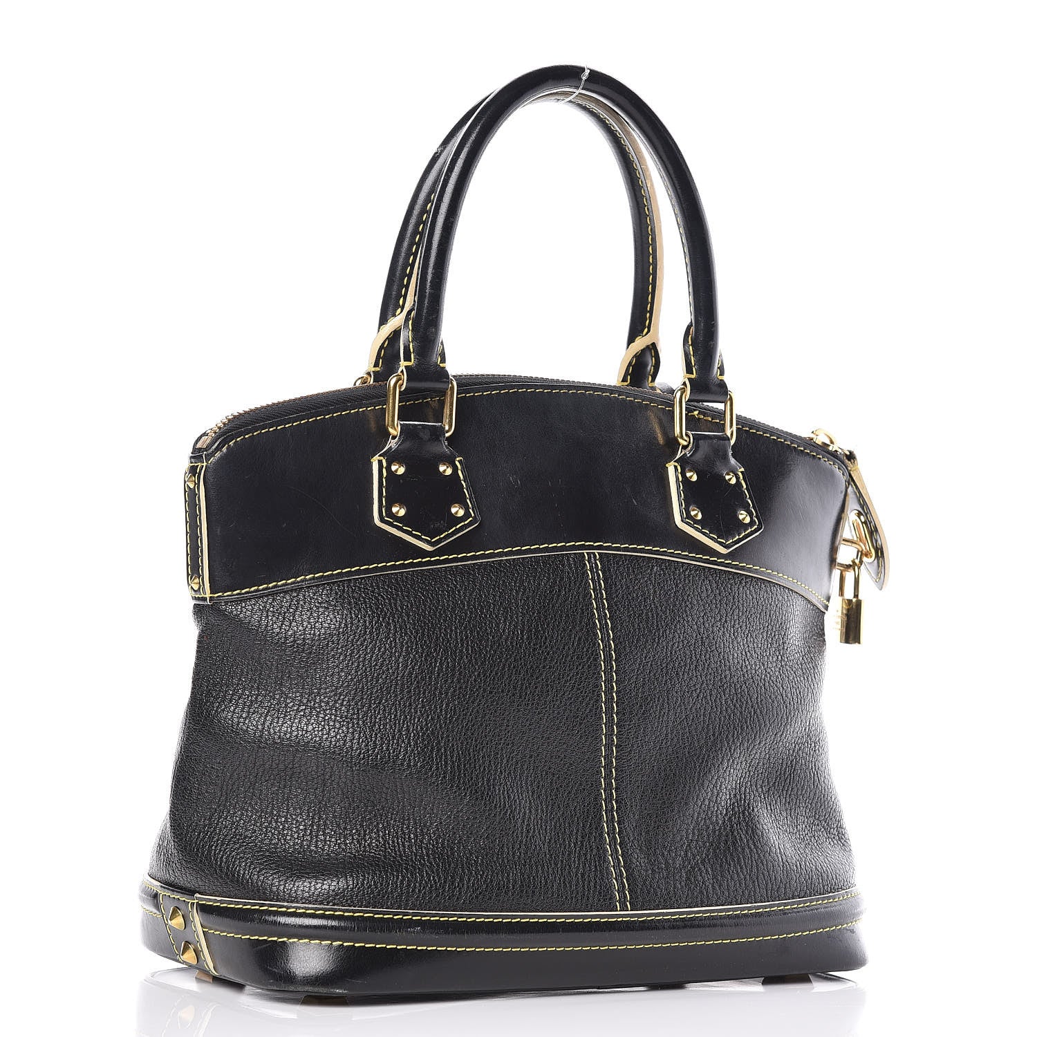Louis Vuitton Suhali Lockit PM Black 3 of 25