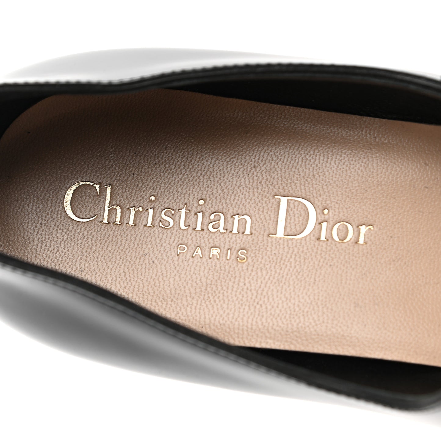 Brushed Calfskin Uniform 30mm Pumps 38 Black