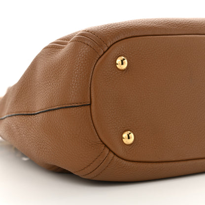 Prada Vitello Phenix Shoulder Bag Cannella 9 of 12