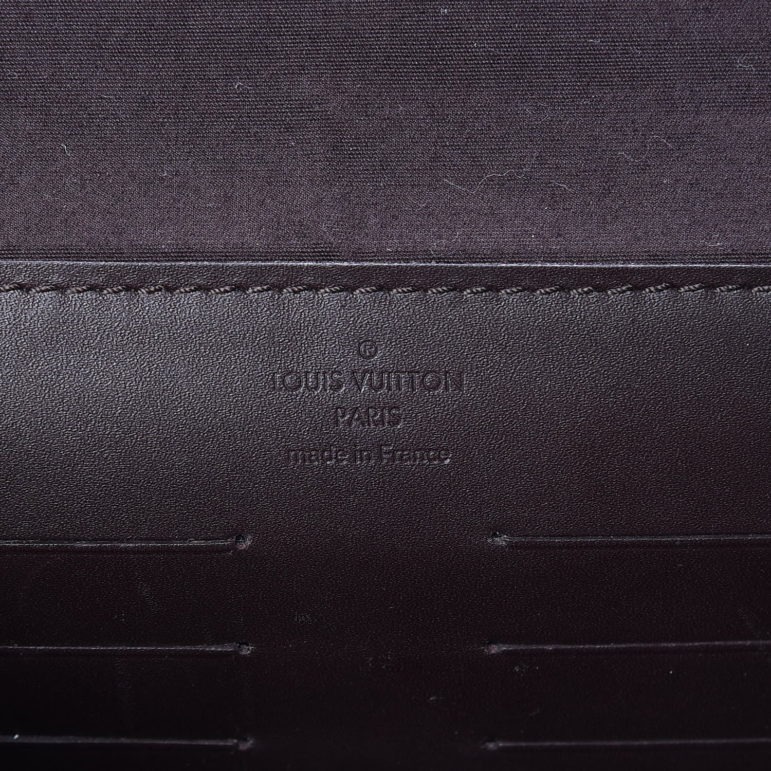 Louis Vuitton Vernis Ana Clutch Amarante 7 of 9