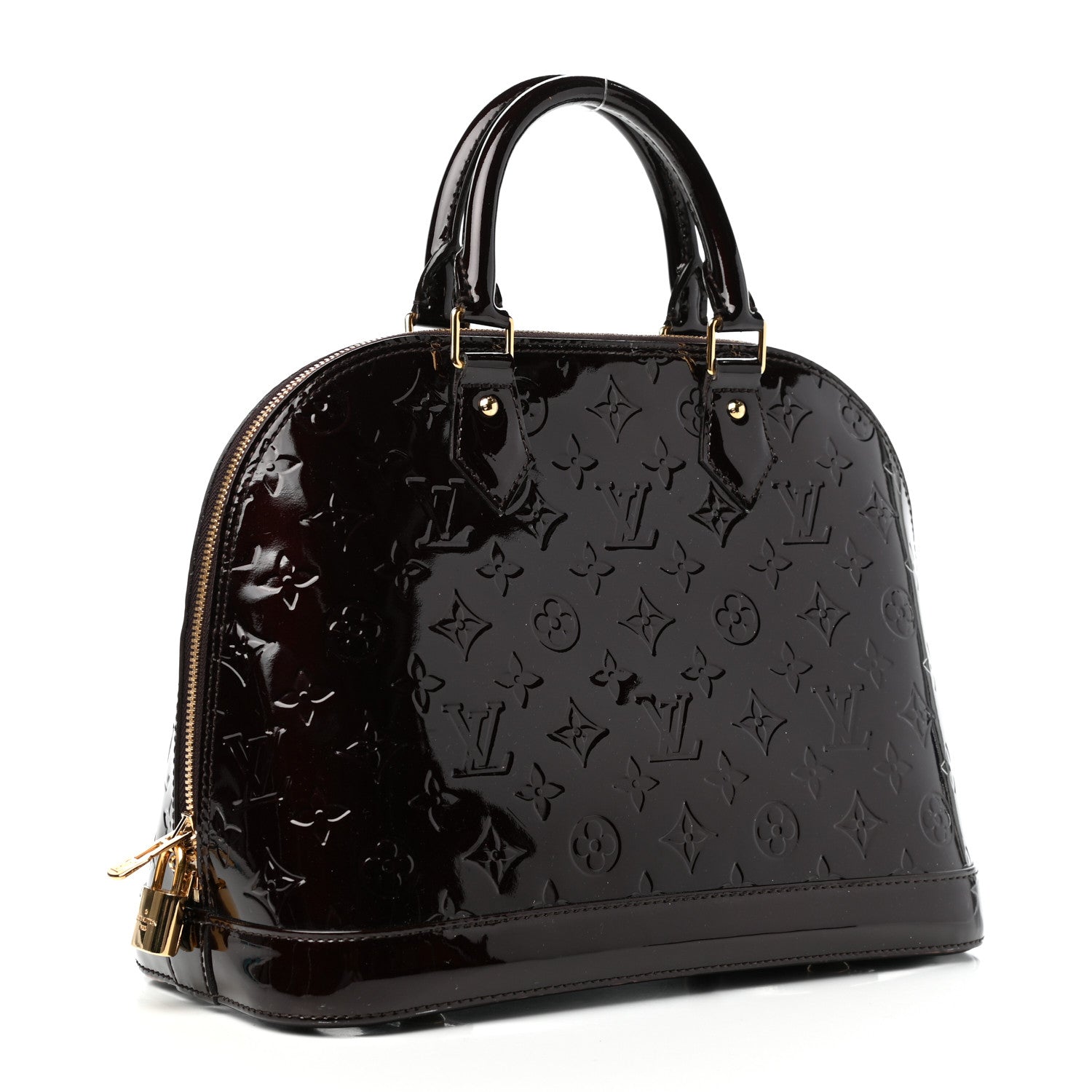 Louis Vuitton Vernis Alma PM Amarante 3 of 9