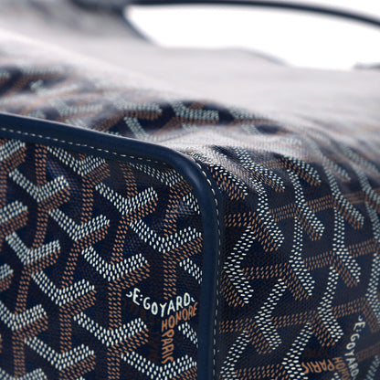 Goyard Goyardine Reversible Anjou GM Navy 9 of 11