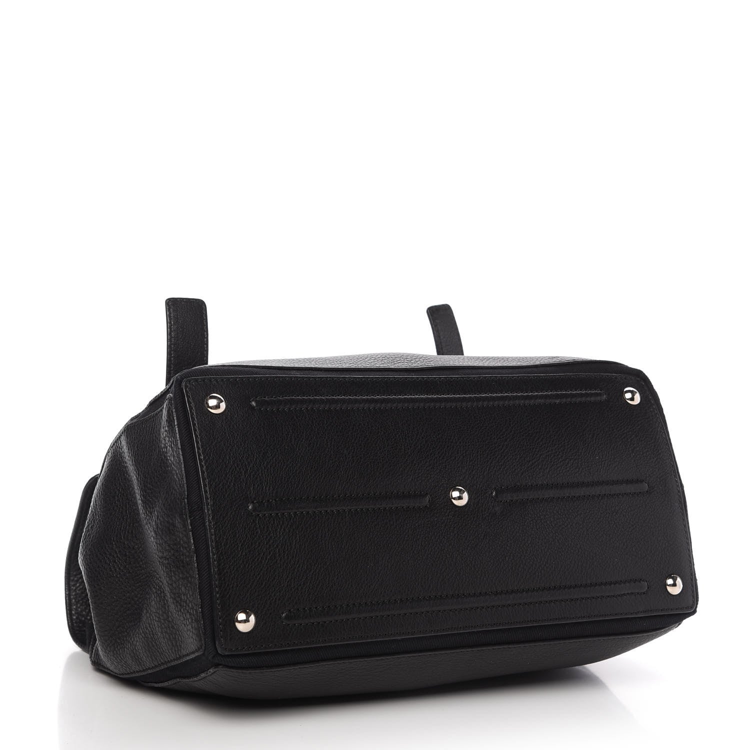 Saint Laurent Calfskin Canvas Medium Muse Two Black 4 of 10