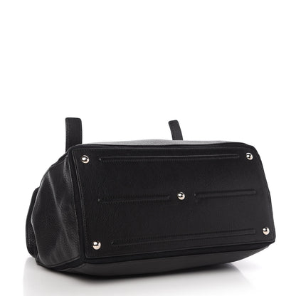 Saint Laurent Calfskin Canvas Medium Muse Two Black 4 of 10