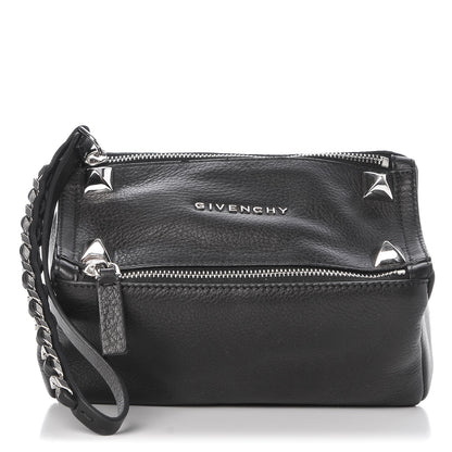 Givenchy Calfskin Pandora Wristlet Black 1 of 8