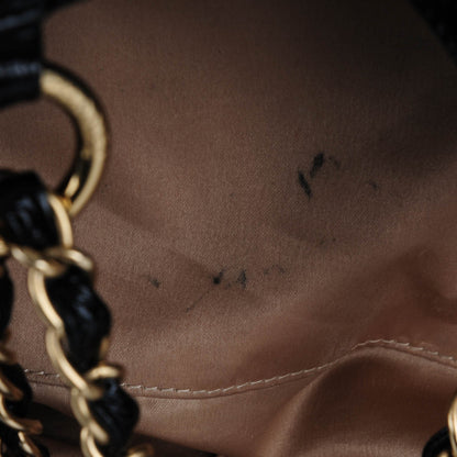 Chanel Vinyl XXL Rock and Chain Bowler Black 7 of 8