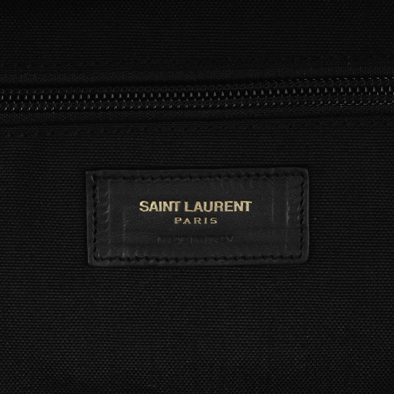 Saint Laurent Printed Canvas Leopard Classic Hunting Backpack Brown 6 of 7