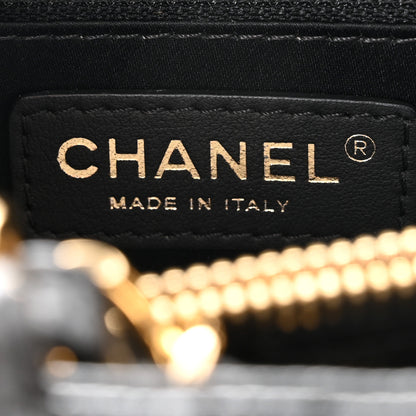 Chanel Caviar Quilted Grand Shopping Tote GST Black 6 of 10