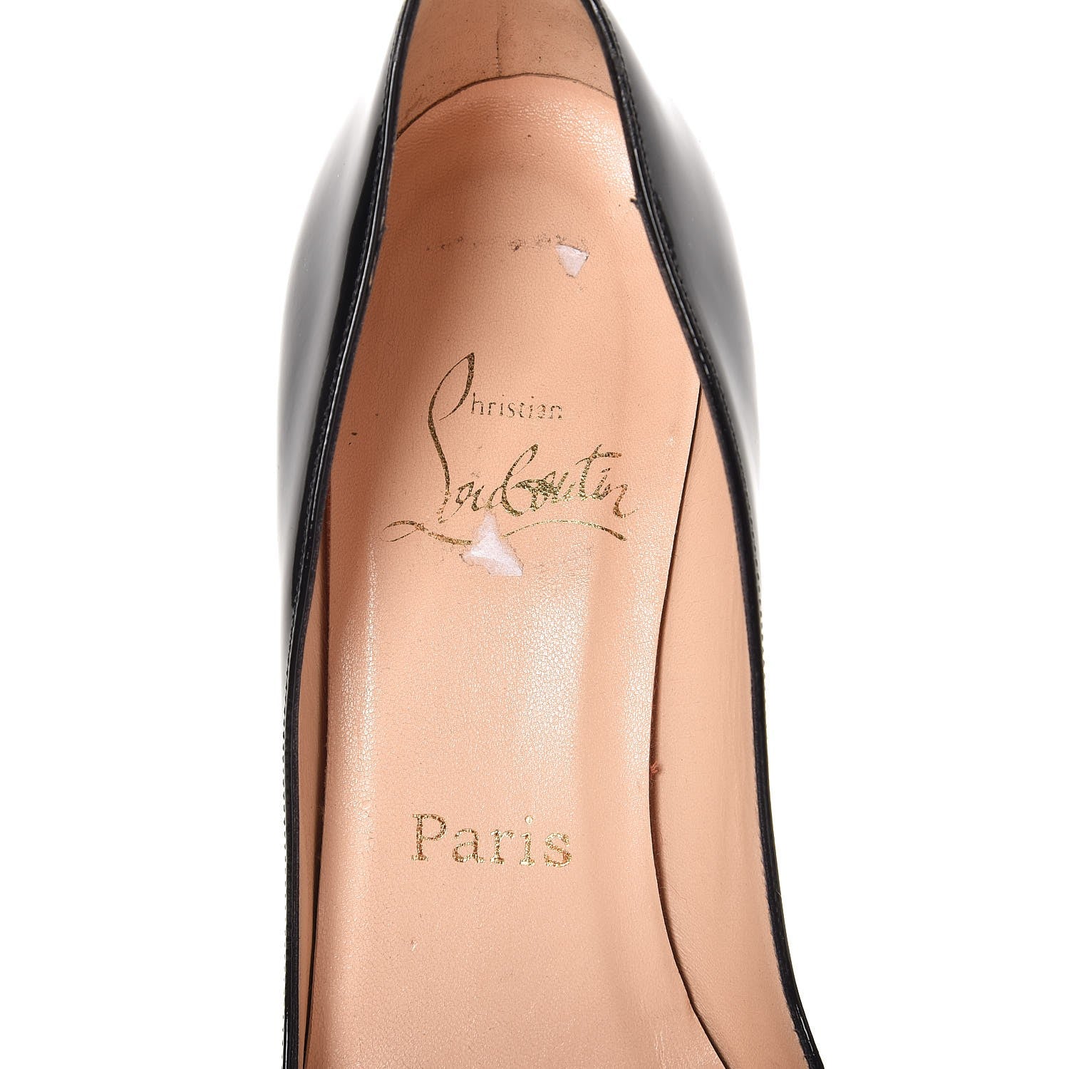 Christian Louboutin Patent 70 Pumps 38 Black 9 of 21