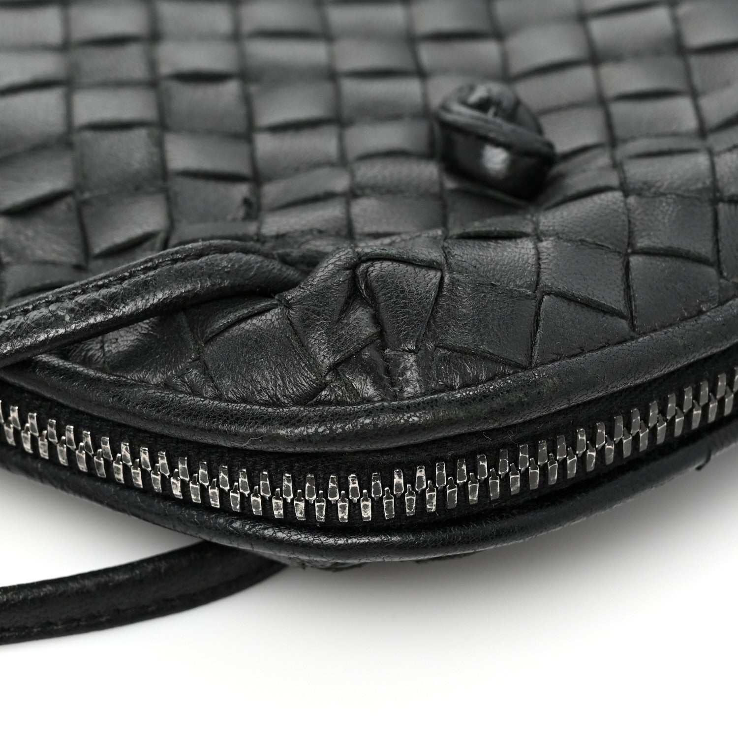 Bottega Veneta Nappa Intrecciato Nodini Bag Black 13 of 14