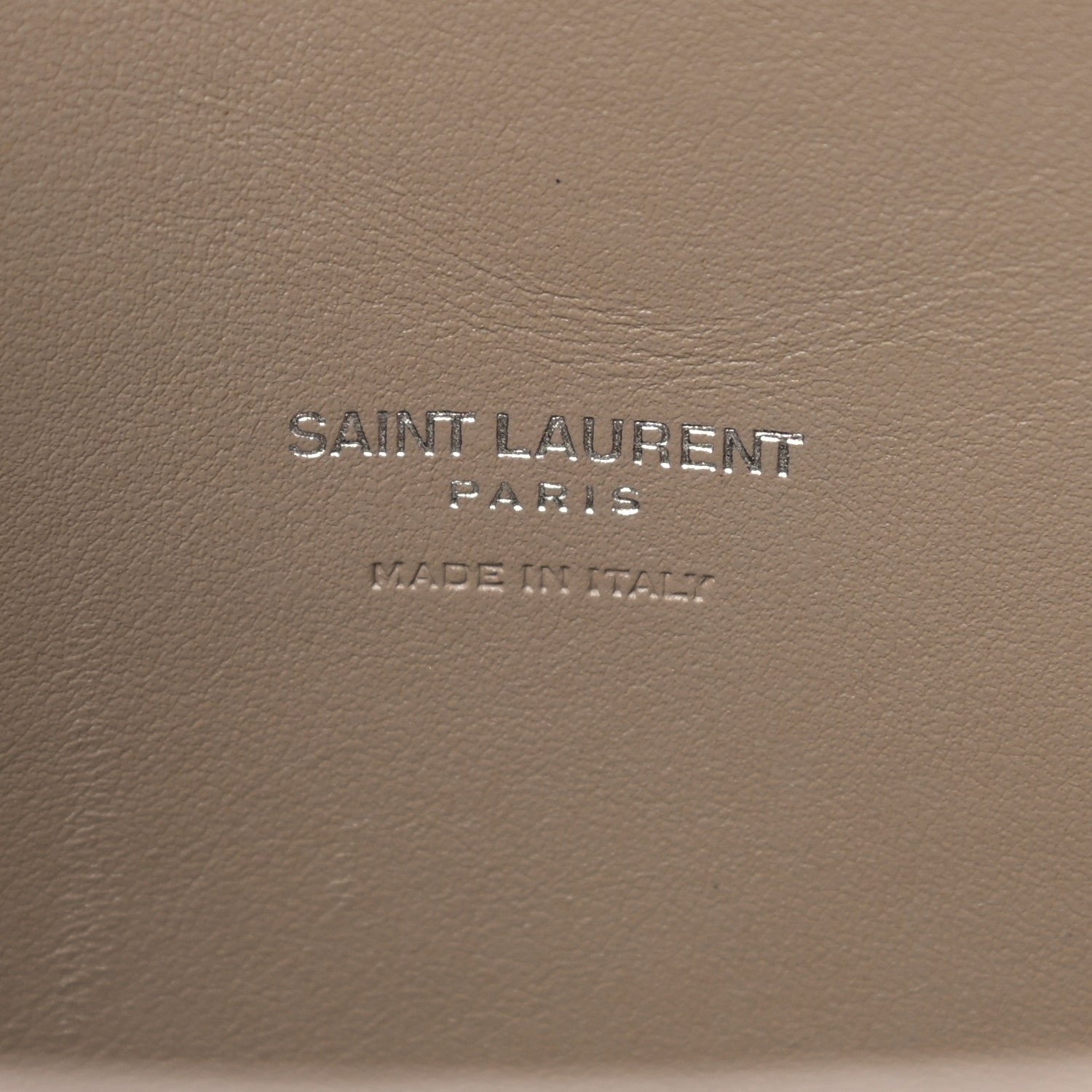 Saint Laurent Grained Calfskin Small Sac De Jour Taupe 6 of 13