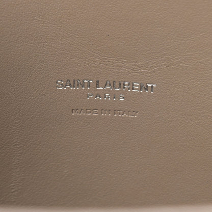 Saint Laurent Grained Calfskin Small Sac De Jour Taupe 6 of 13