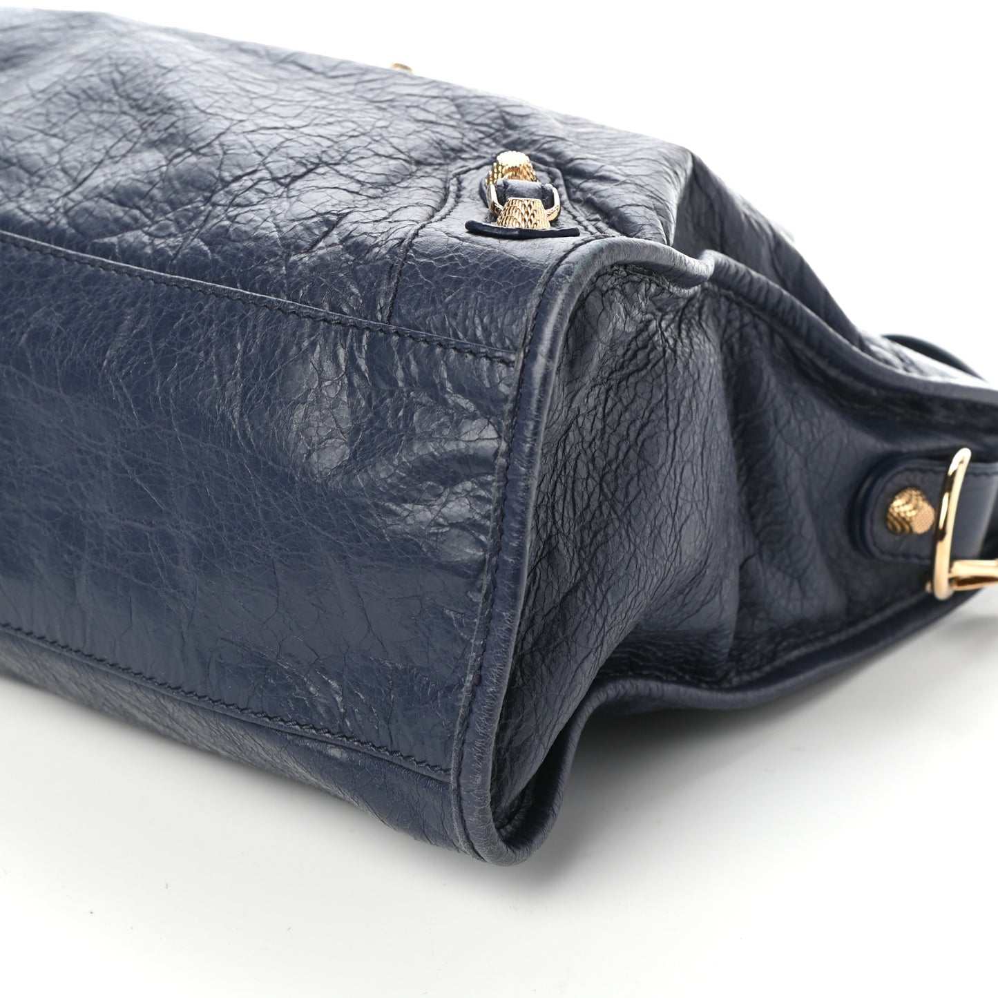 Agneau Giant 12 Gold Hardware City Gris Chartreux