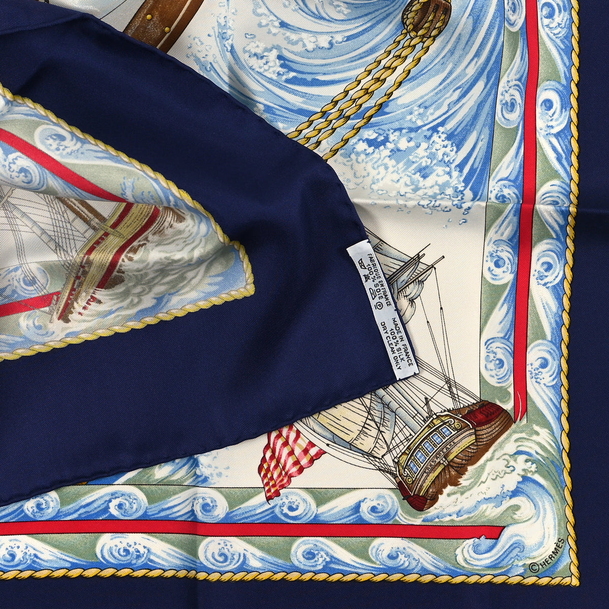 Silk Vive Le Vent Scarf 90