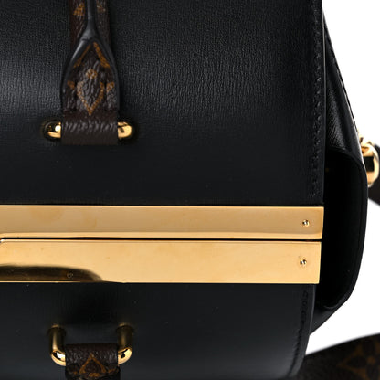 Louis Vuitton Calfskin Monogram Speedy Doctor 25 Black 33 of 33