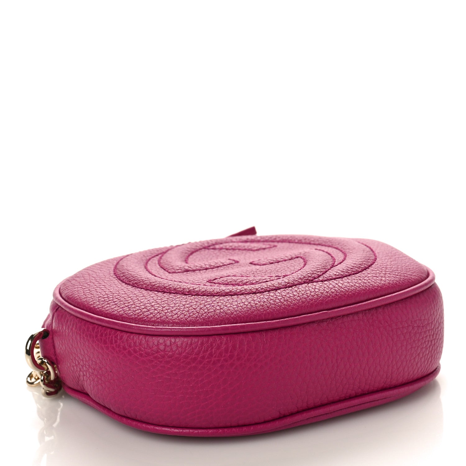Gucci Cellarius Calfskin Mini Soho Chain Bag Bright Bouganville 4 of 9