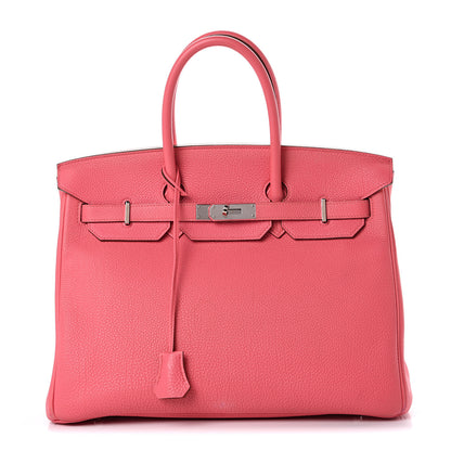 Hermes Togo Birkin 35 Rose Lipstick 1 of 38