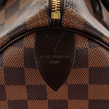 Louis Vuitton Damier Ebene Speedy 30 7 of 11