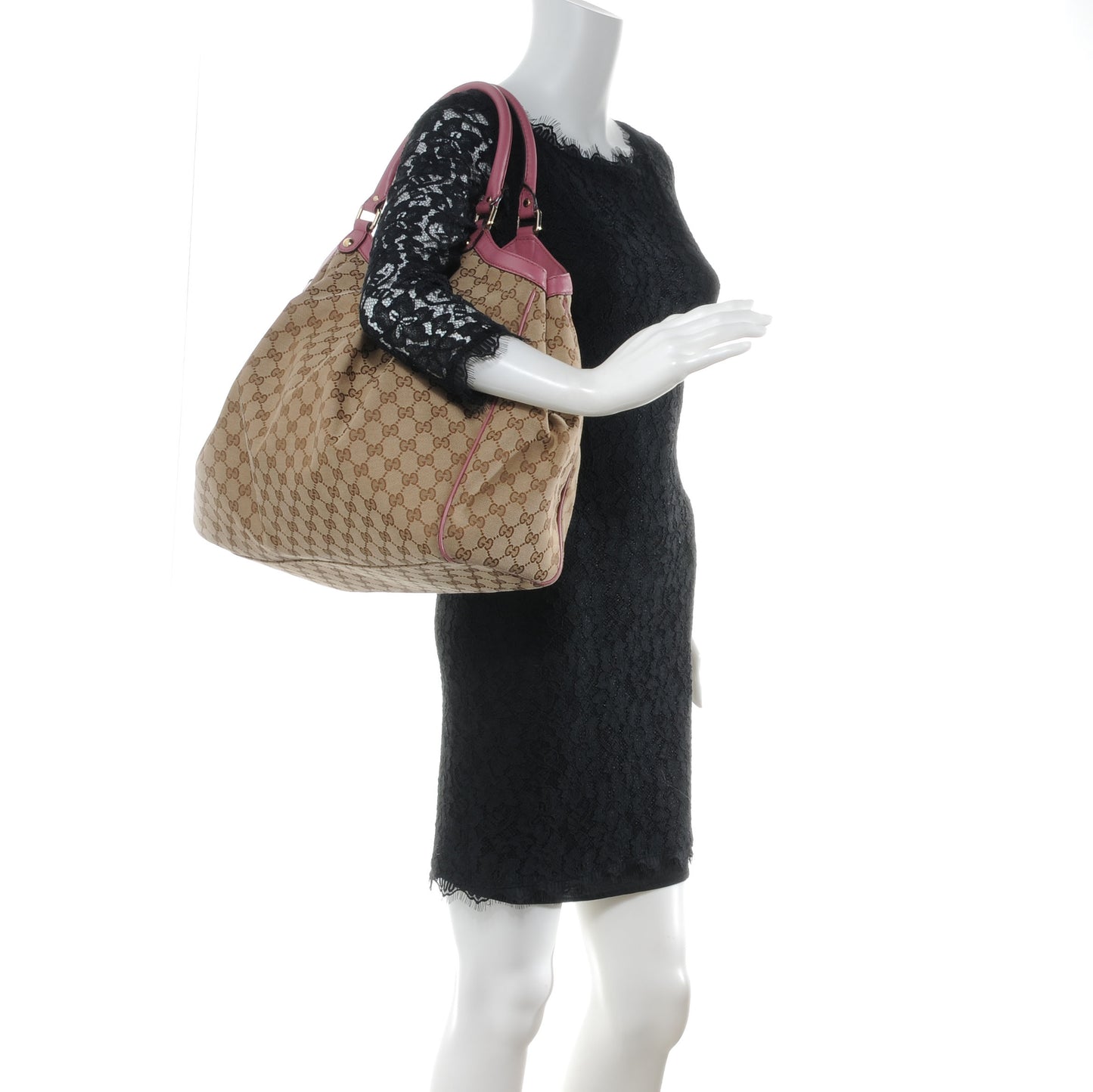 Monogram Large Sukey Pink