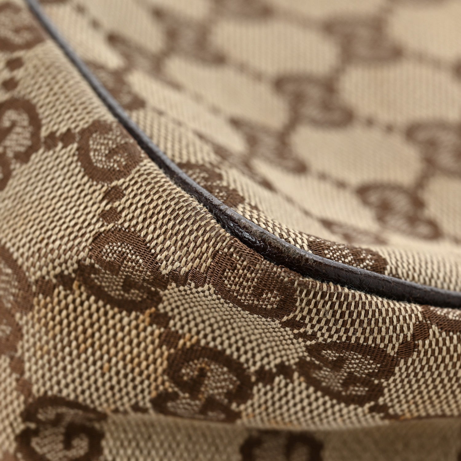 Gucci Monogram Shoulder Bag Dark Brown 11 of 12