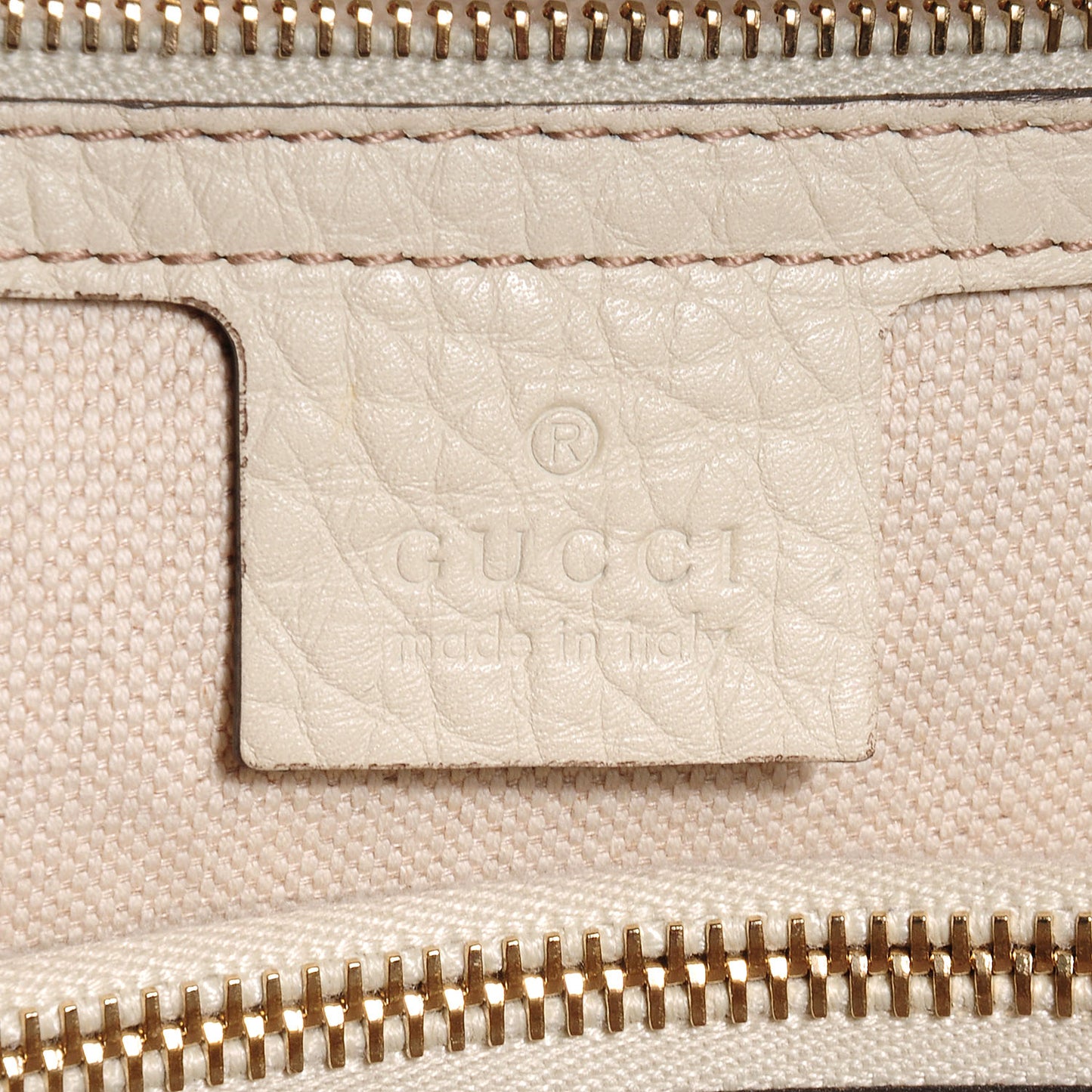 Monogram Medium Bella Tote Off White
