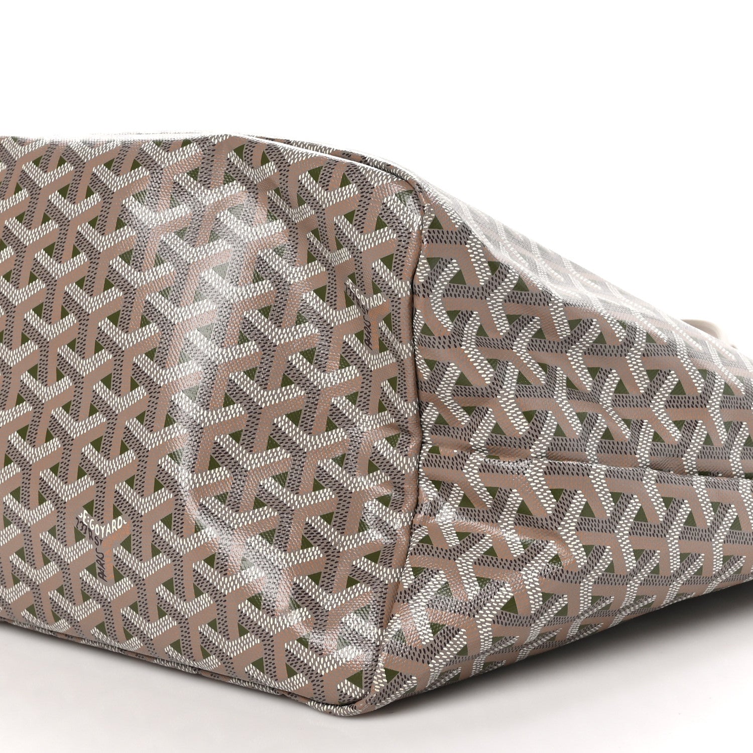 Goyard Goyardine Saint Louis Claire Voie GM Khaki 11 of 11