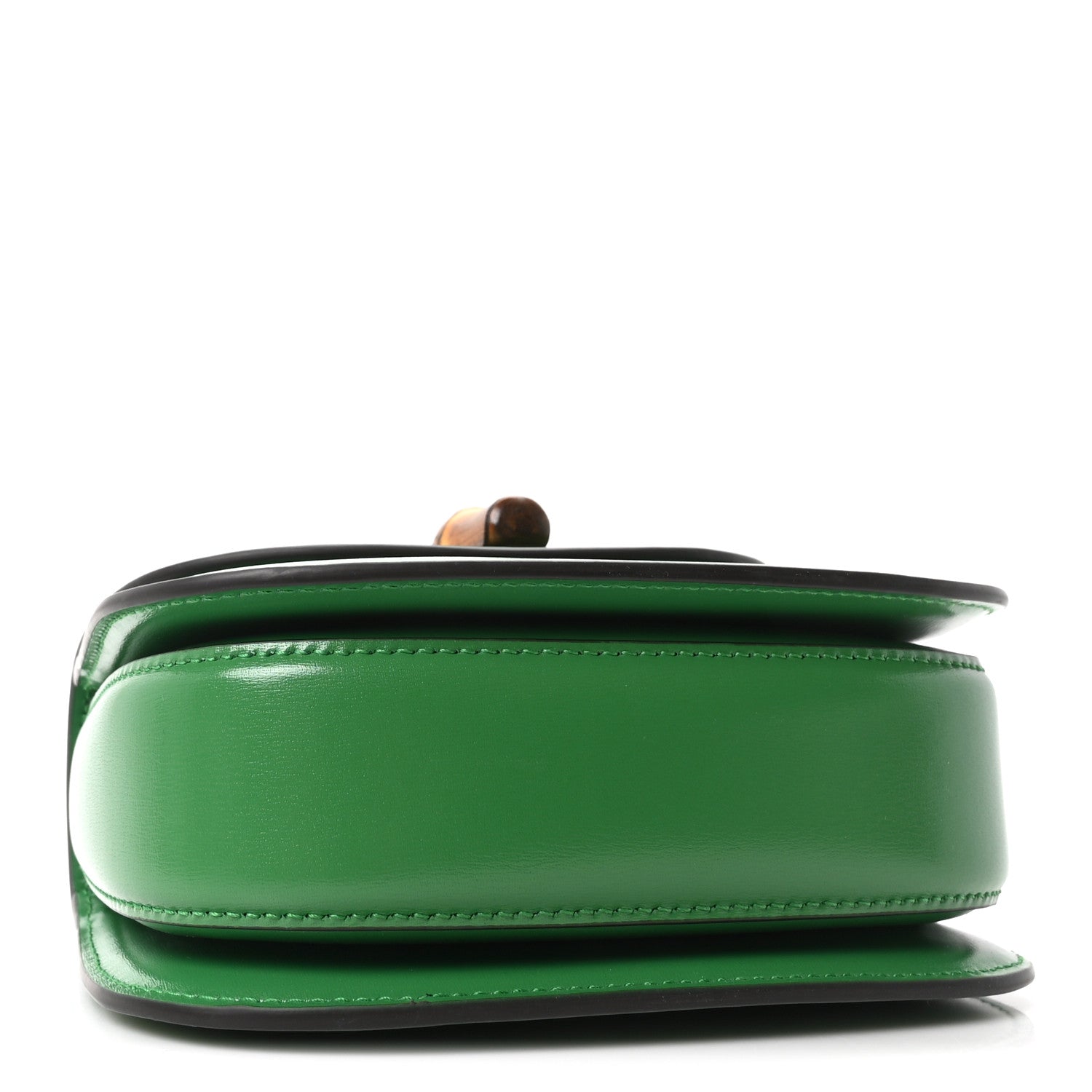 Gucci Boarded Dyana Lux Calfskin Mini Bamboo 1947 Top Handle Bag Spring Green 4 of 10