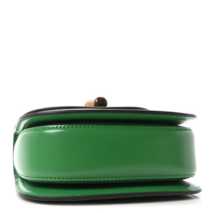 Gucci Boarded Dyana Lux Calfskin Mini Bamboo 1947 Top Handle Bag Spring Green 4 of 10