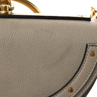 Chloe Calfskin Small Nile Bracelet Minaudiere Bag Motty Grey 6 of 13