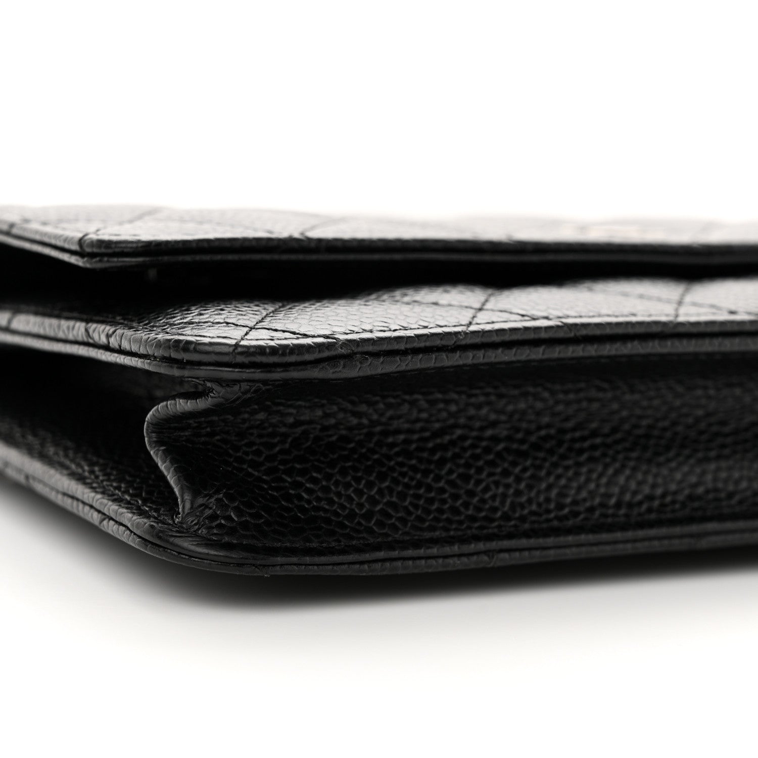 Chanel Caviar Quilted Wallet on Chain WOC Black 10 of 14