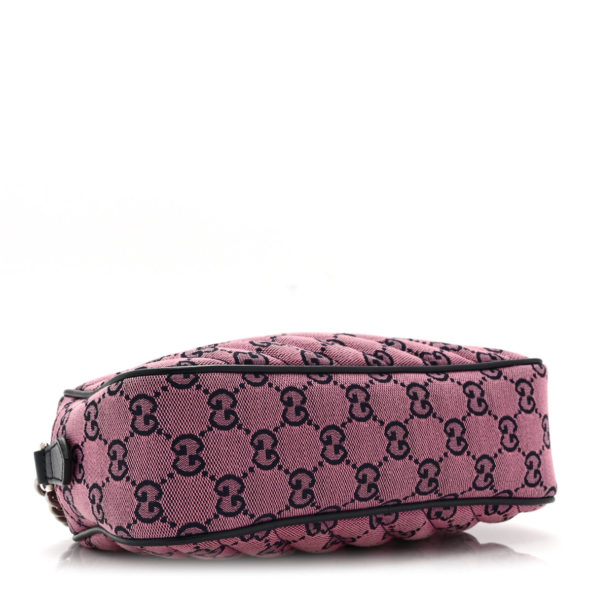 Monogram Multicolor Matelasse Diagonal Small GG Marmont Chain Shoulder Bag Pink Blue