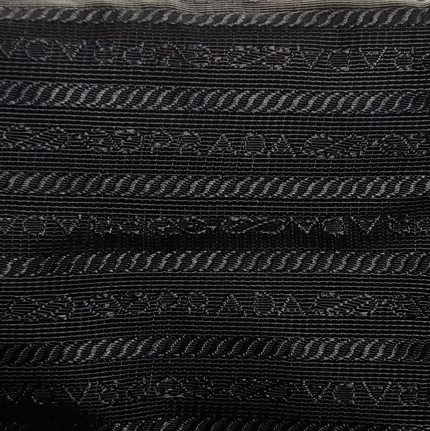 Prada Paglia Cinghiale Frame Tote Black 7 of 11