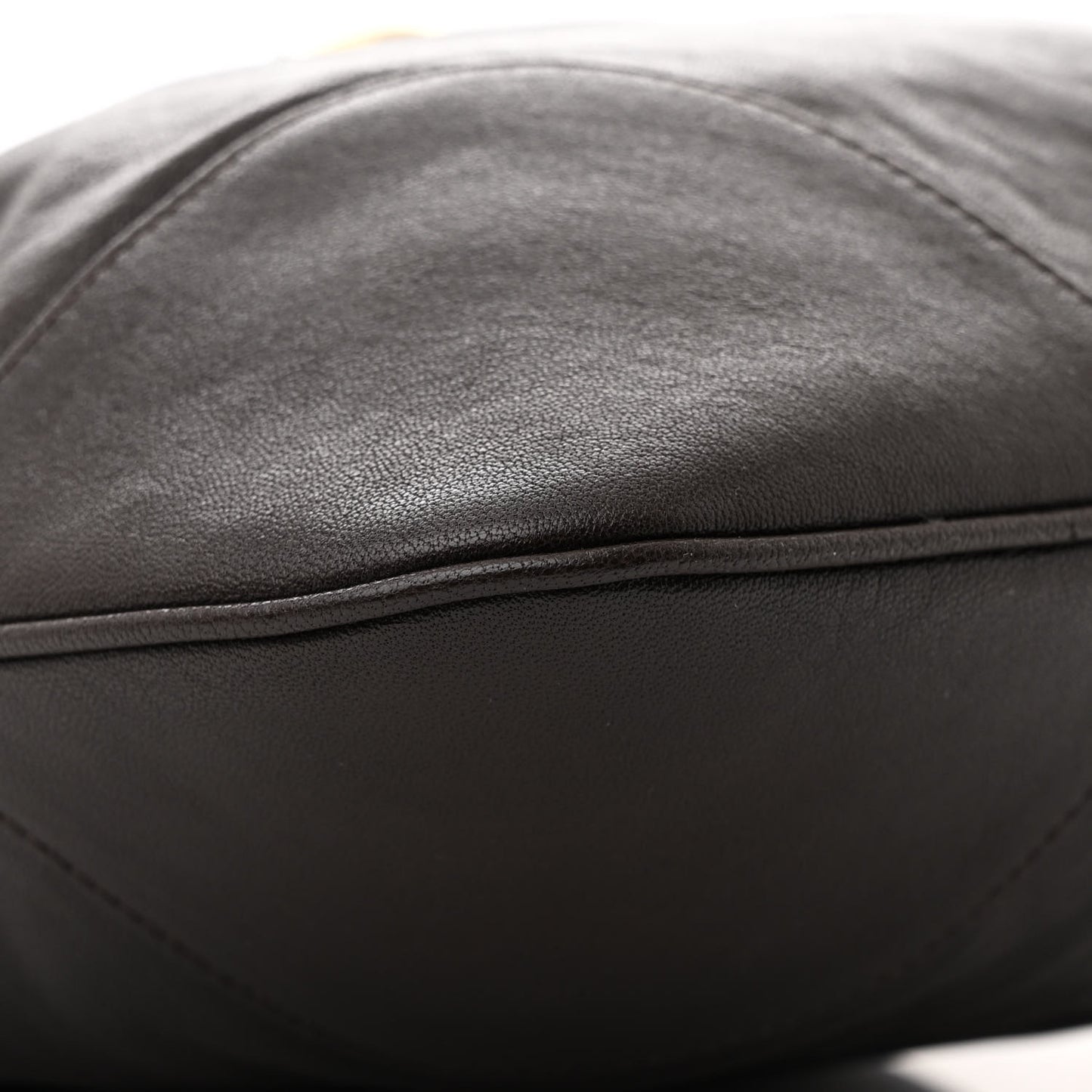 Sakai Be Green Calfskin Horsebit 1955 Cinch Top Messenger Bag Cocoa