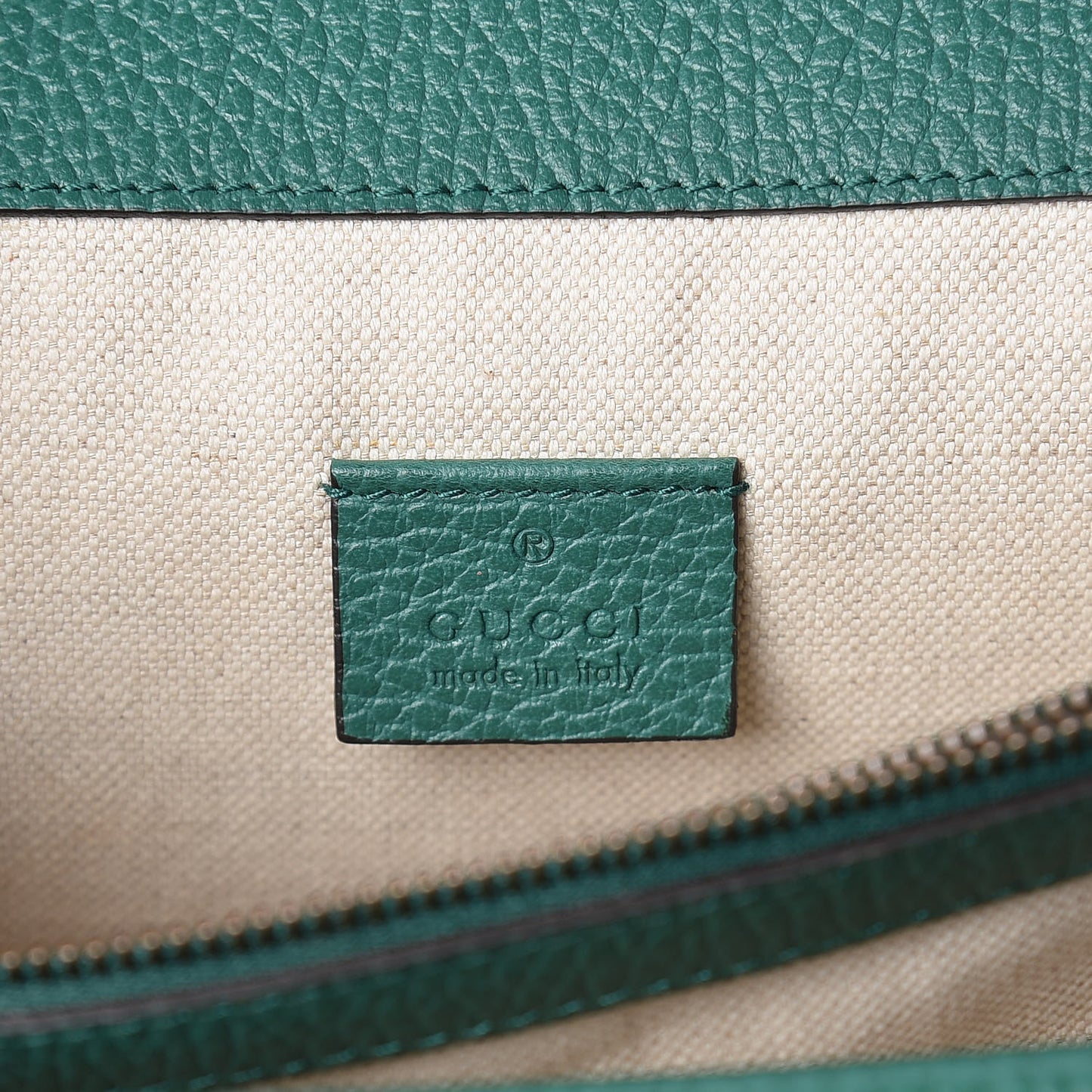 Dollar Calfskin Crystal Medium Dionysus Shoulder Bag Emerald