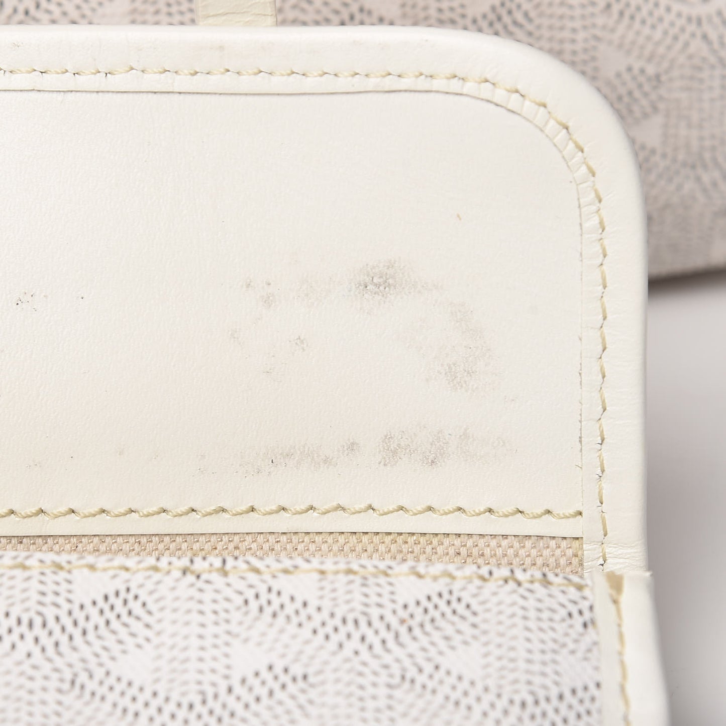 Goyardine Saint Louis PM White